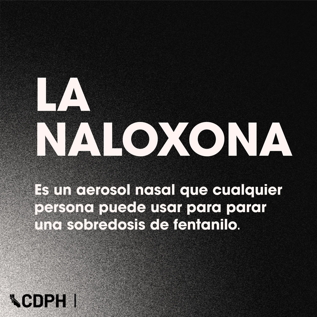 ​La naloxona es un aerosol nasal que cualquier persona puede usar parar una sobredosis de fentanilo