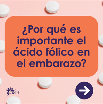 In Spanish: Why is folic acid important for pregnancy?