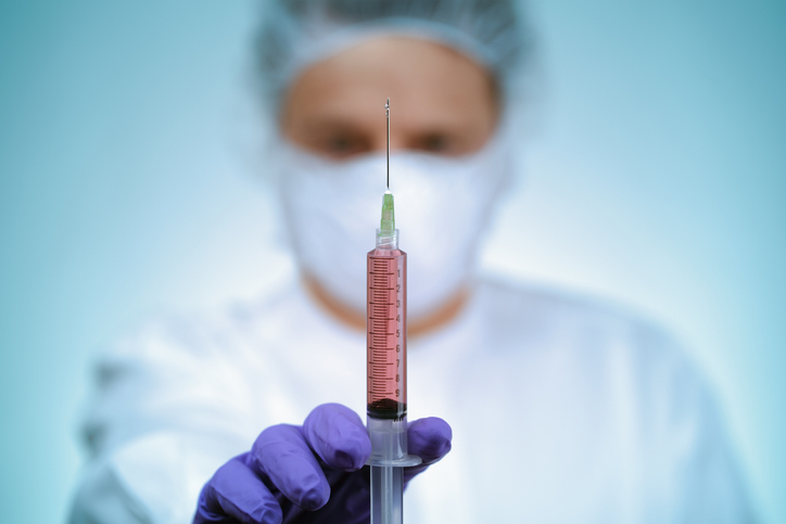 Syringe implying injection safety