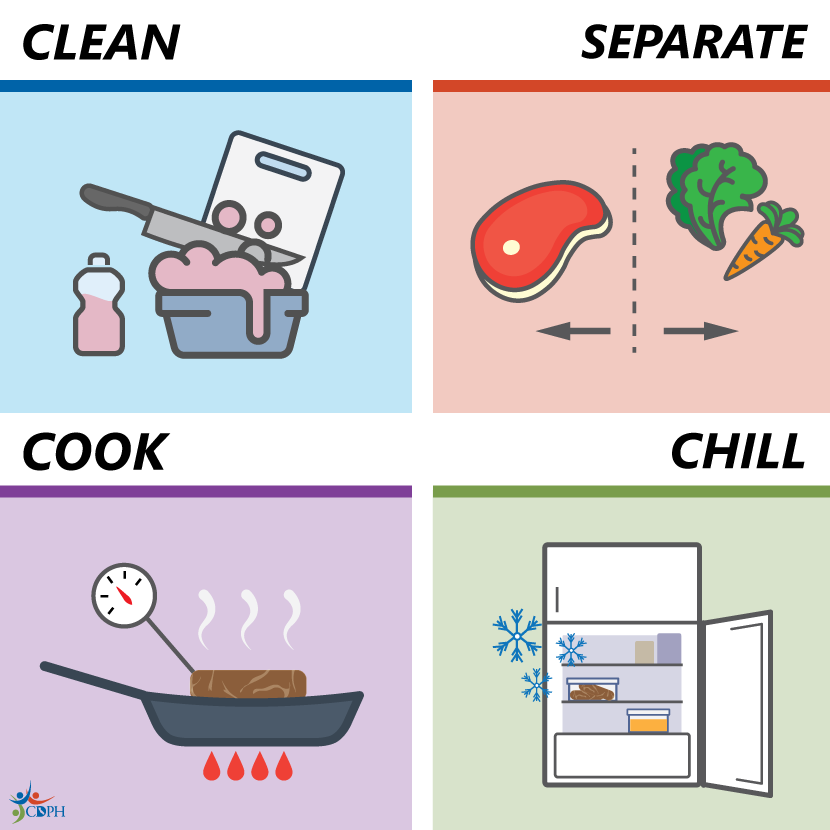 Four Steps to Food Safety