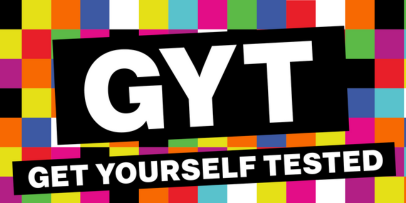 Get yourself tested logo