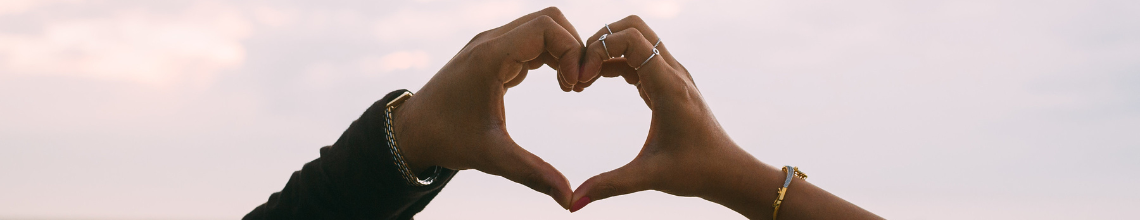 Hands making a heart