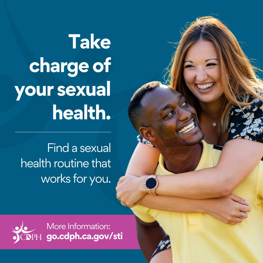 Take charge of your sexual health.