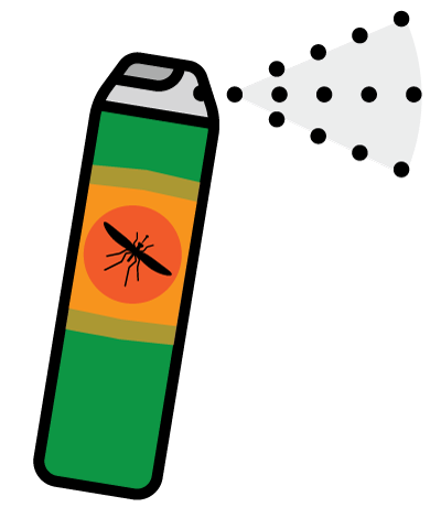 Repellent spray