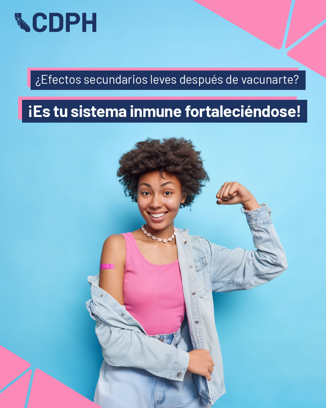 ¿Efectos secundarios leves después de vacunarte? ¡Es tu sistema inmune fortaleciéndose! ¿Efectos secundarios leves después de vacunarte? ¡Es tu sistema inmune fortaleciéndose!