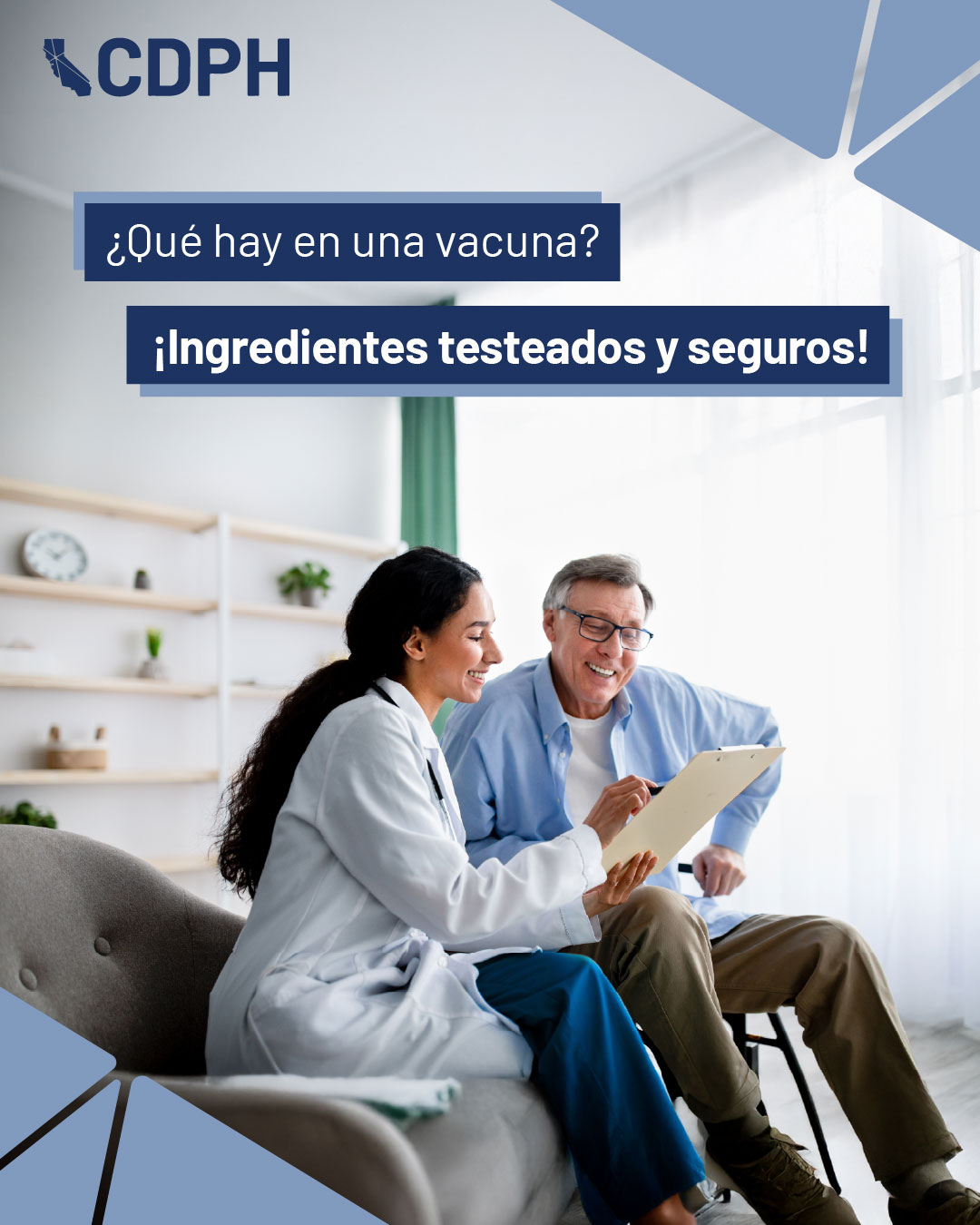 ¿Qué hay en una vacuna? ¡Ingredientes testeados y seguros! ¿Qué hay en una vacuna? ¡Ingredientes testeados y seguros!