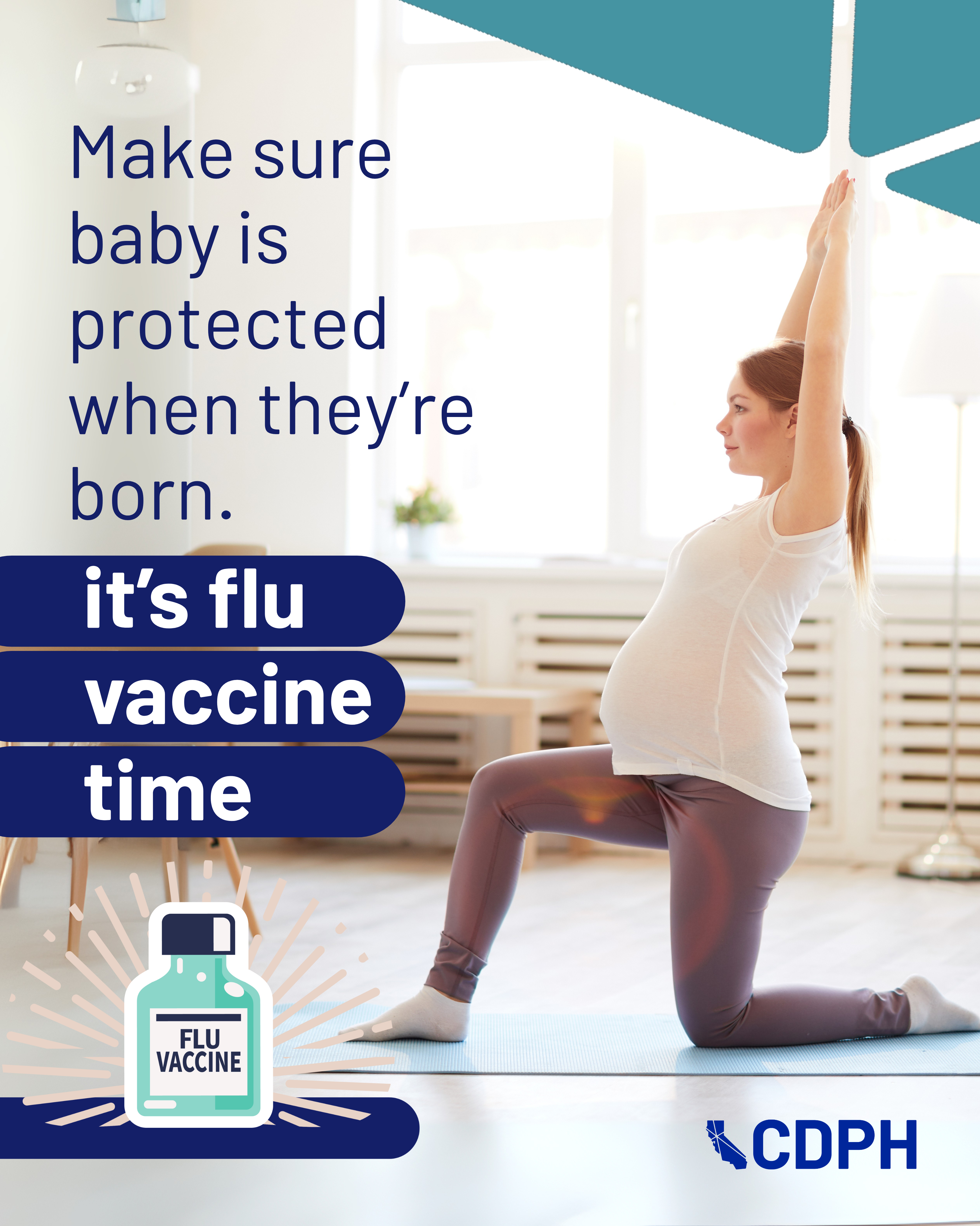 make sure baby is protected when they're born. its flu vaccine time make sure baby is protected when they're born. its flu vaccine time