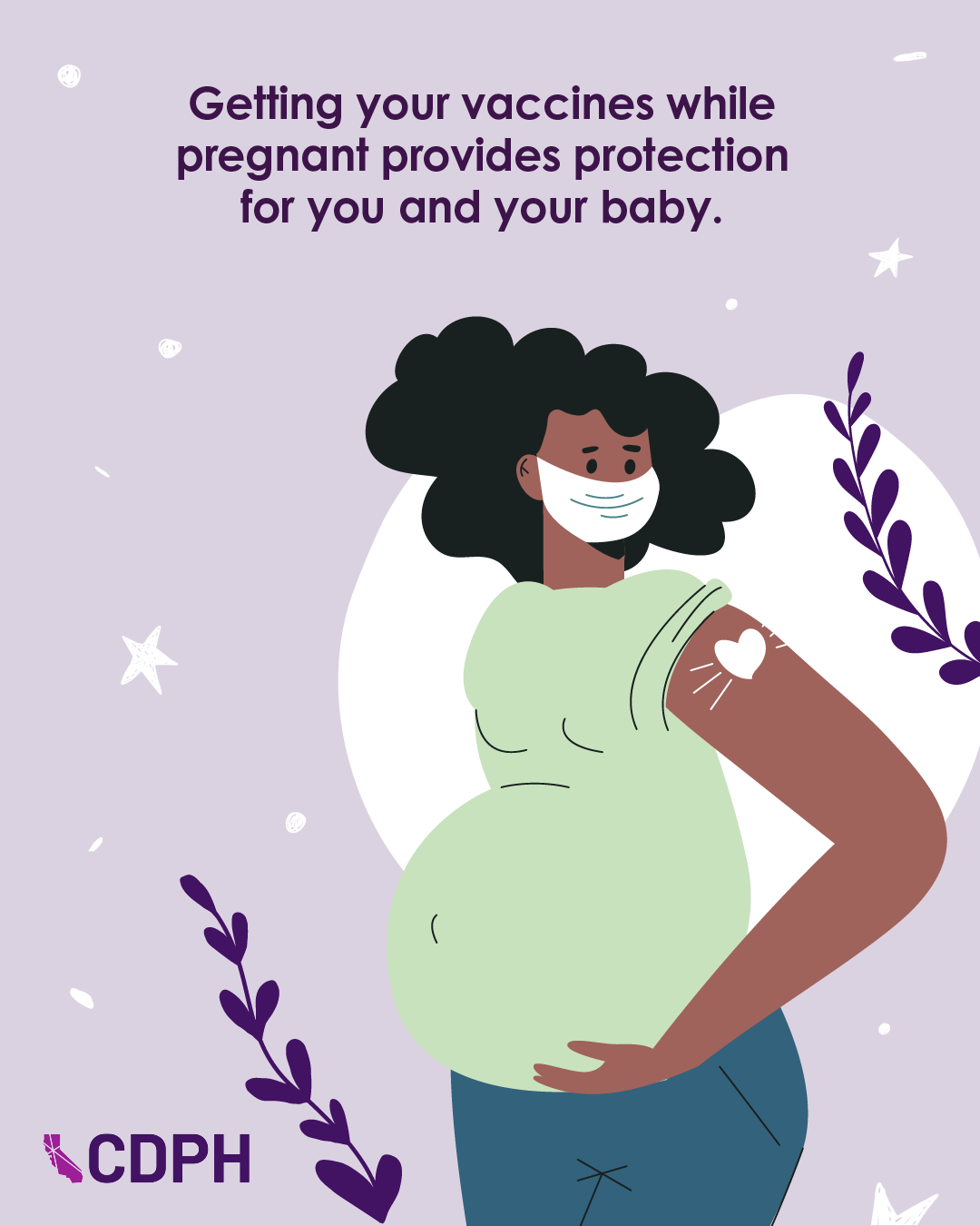 Getting your vaccines while pregnant provides protection for you and your baby Getting your vaccines while pregnant provides protection for you and your baby