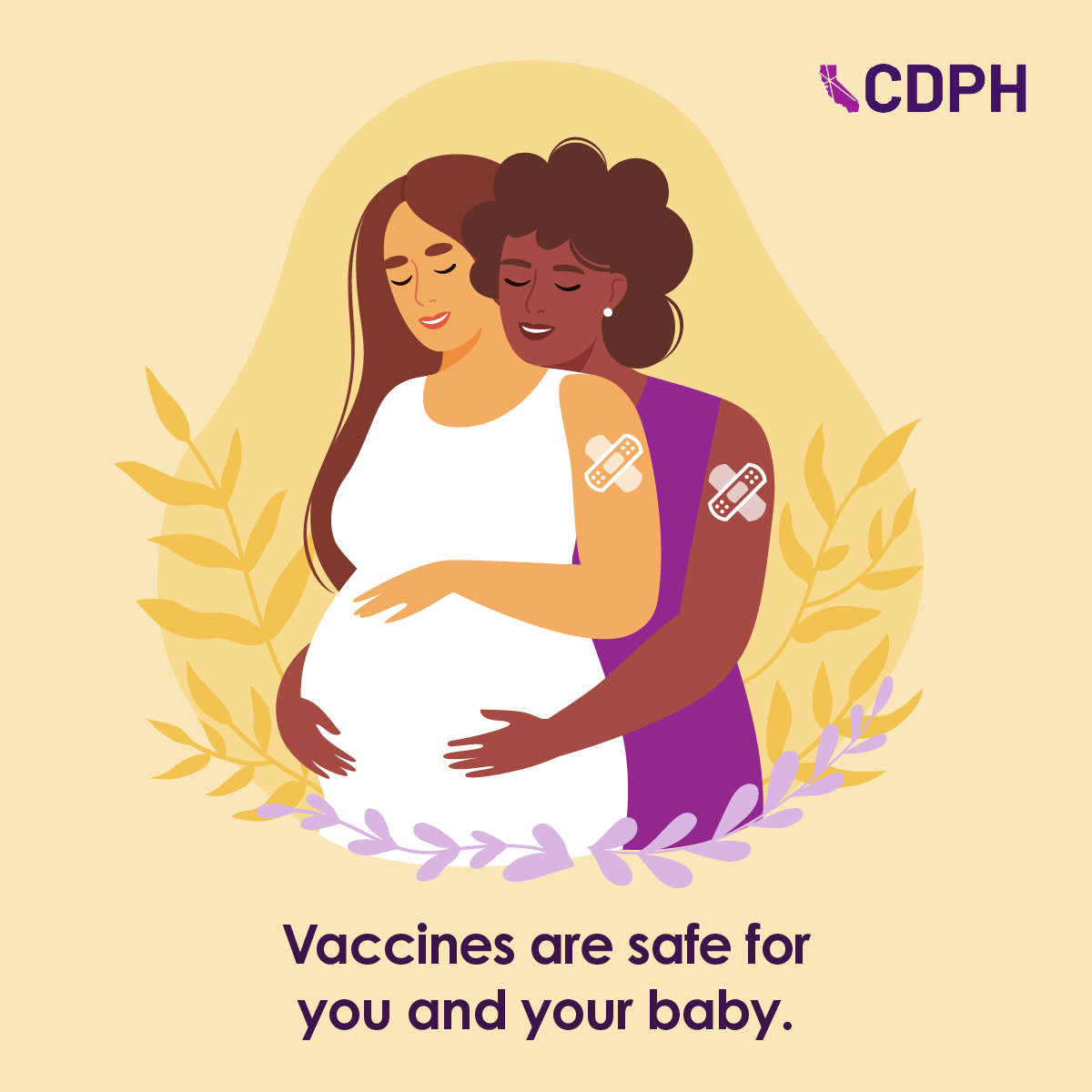 Vaccines are safe for yuo and your baby